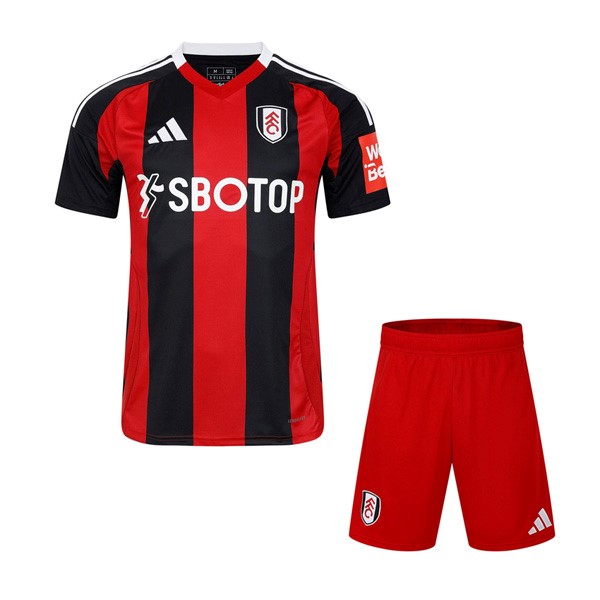 Camiseta Fulham Replica Segunda Ropa Niño 2024/25